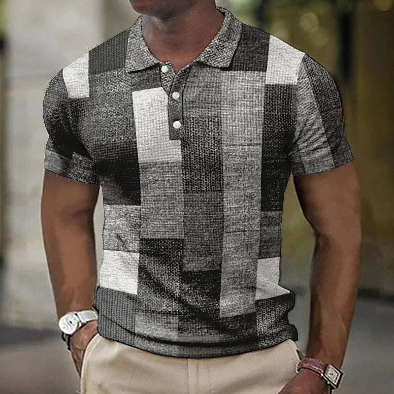 Yanis – Polo multicolore au style moderne