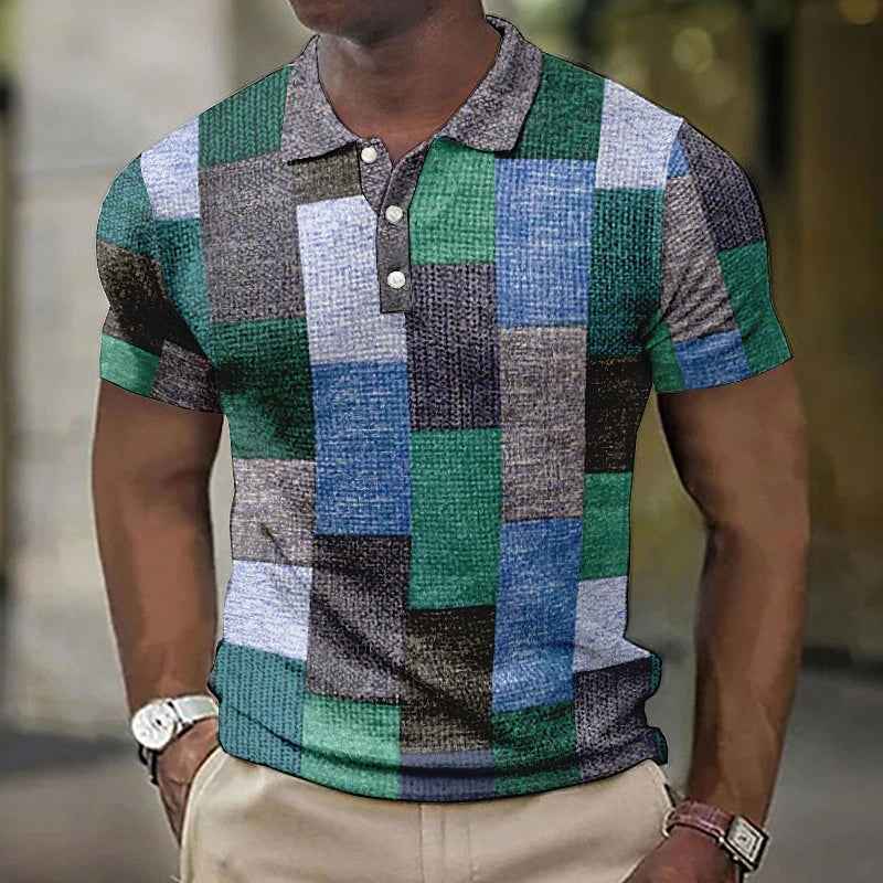 Yanis – Polo multicolore au style moderne