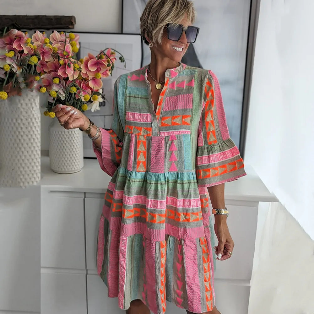 Soline – Robe de printemps élégante et fluide