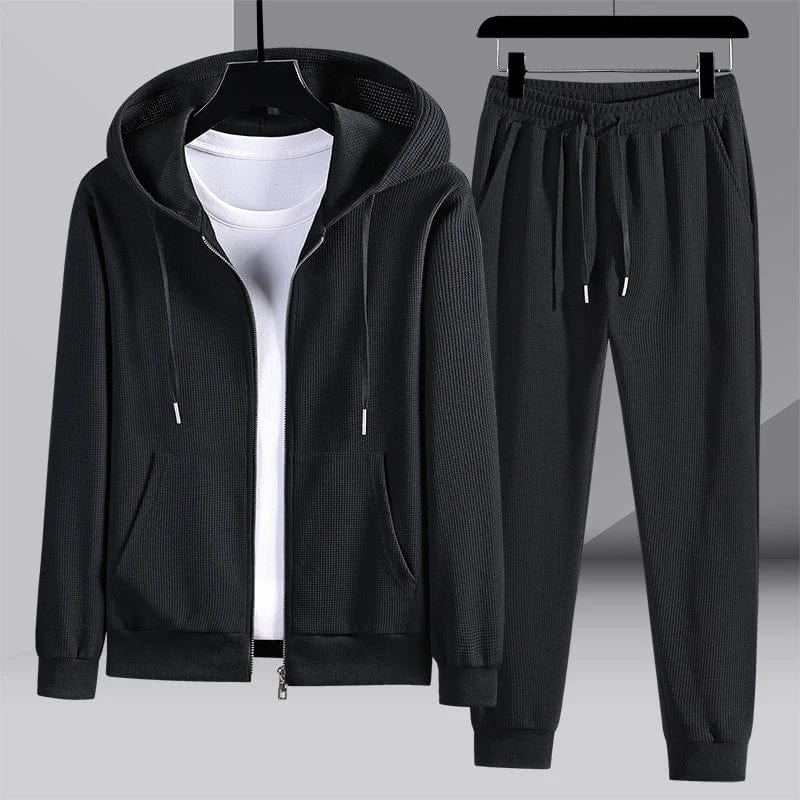 Maxime - Ensemble en tricot gaufré ultra confortable