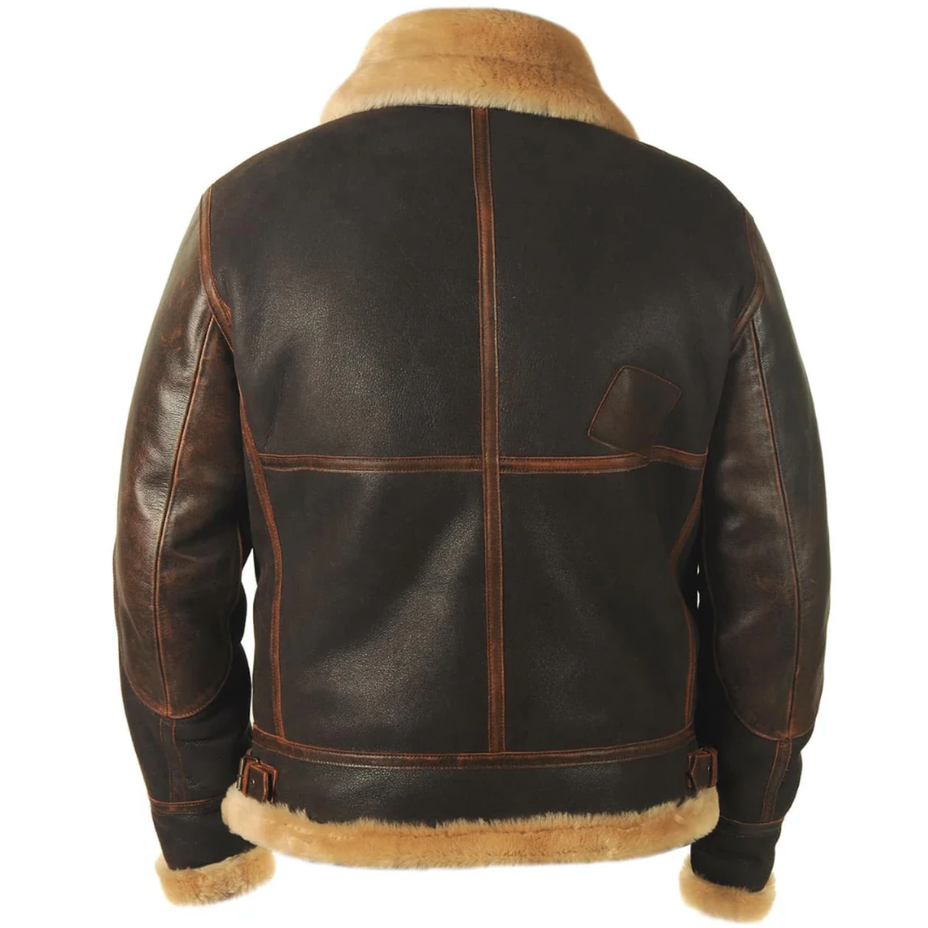 André - Blouson en cuir élégant et intemporel