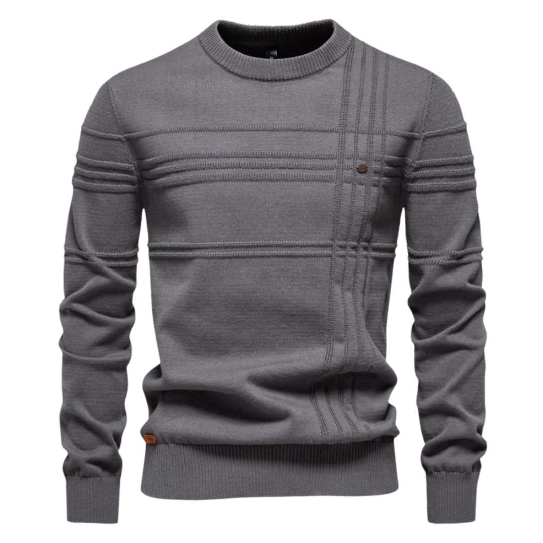 Maurin - Pull homme avec motif diamant