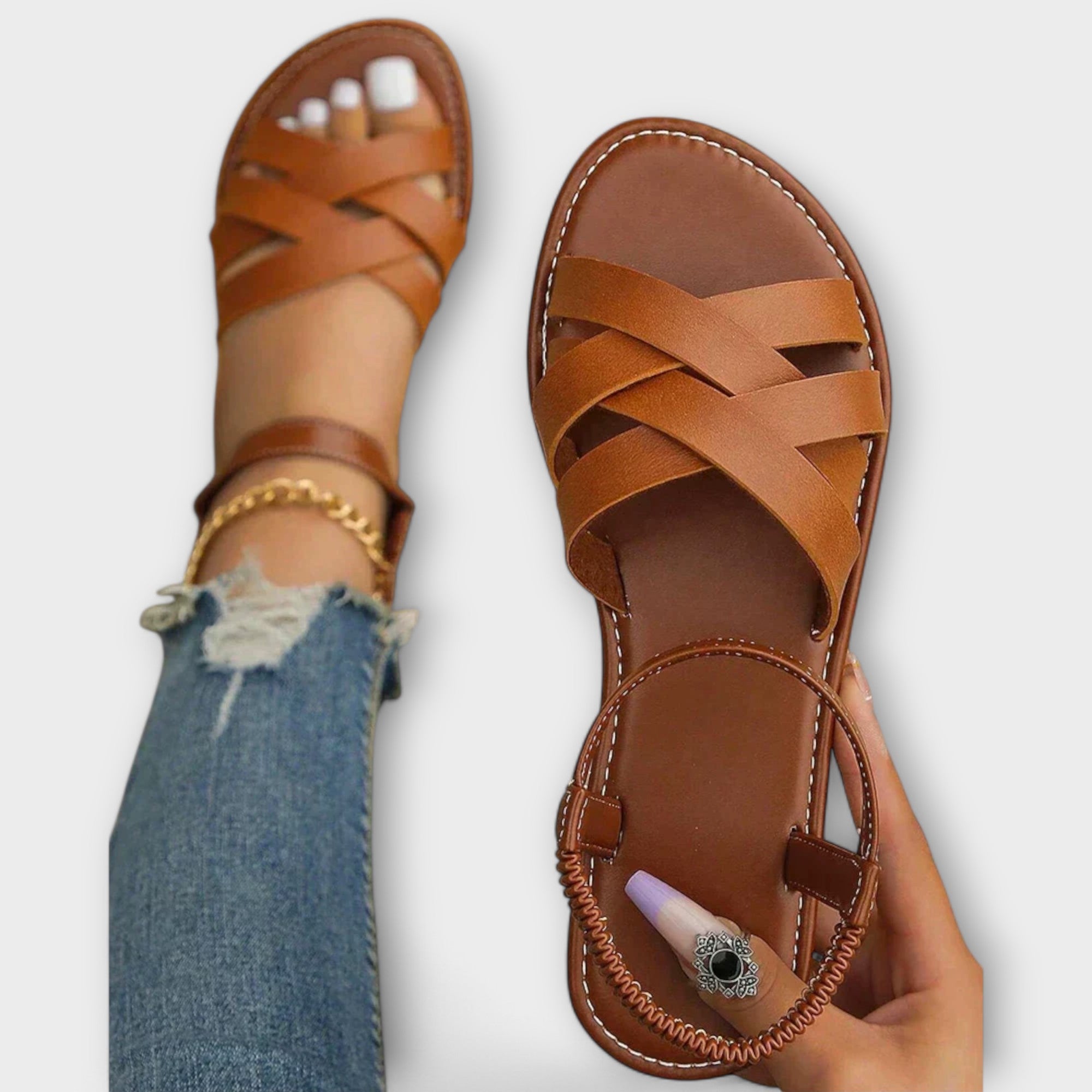 Galadrielle -Sandales élégantes et confortables