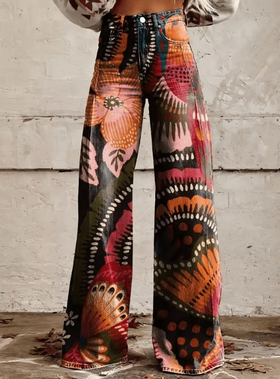Ombrette - Pantalon Boho Vintage