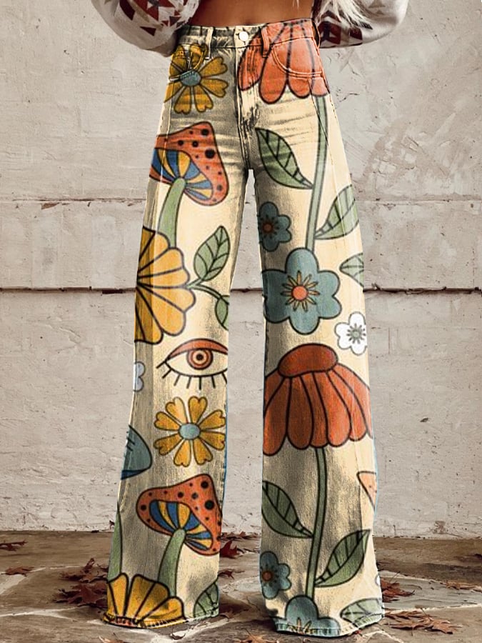 Philippine - Pantalon Boho Vintage