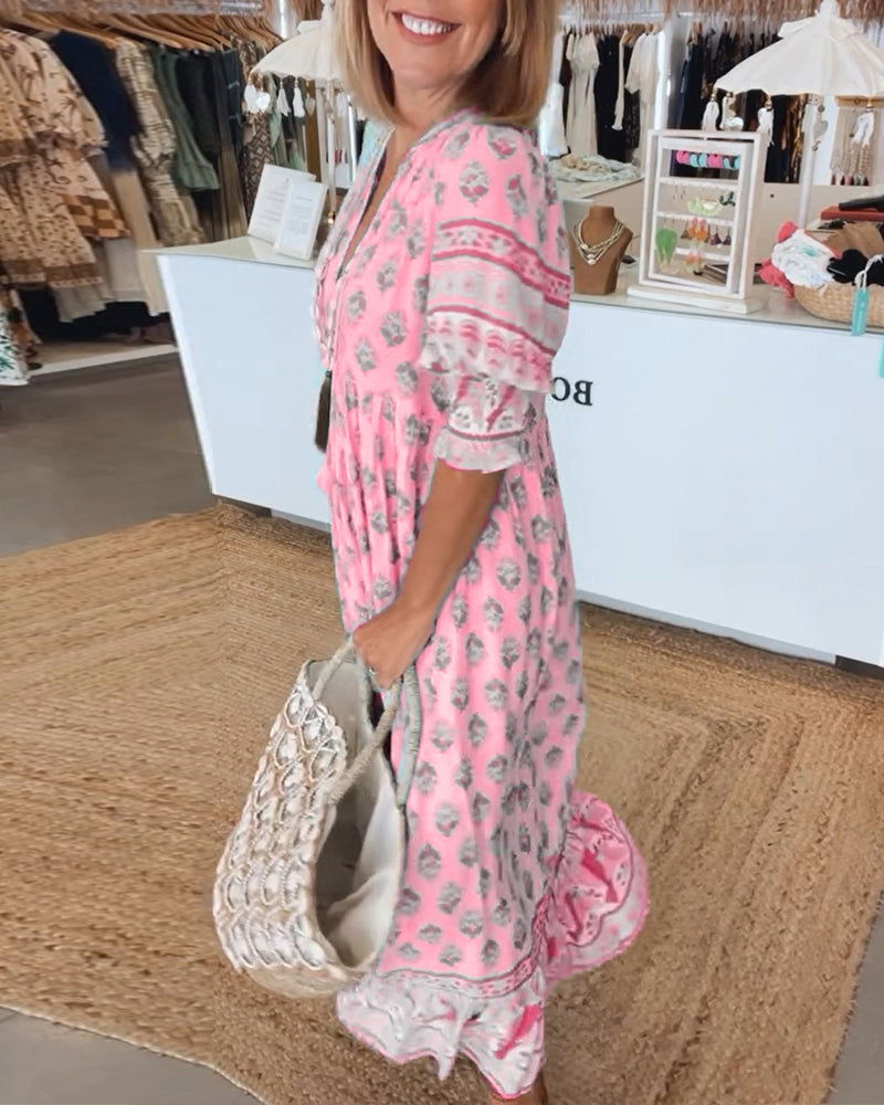 Fabiola – Robe printanière éclatante