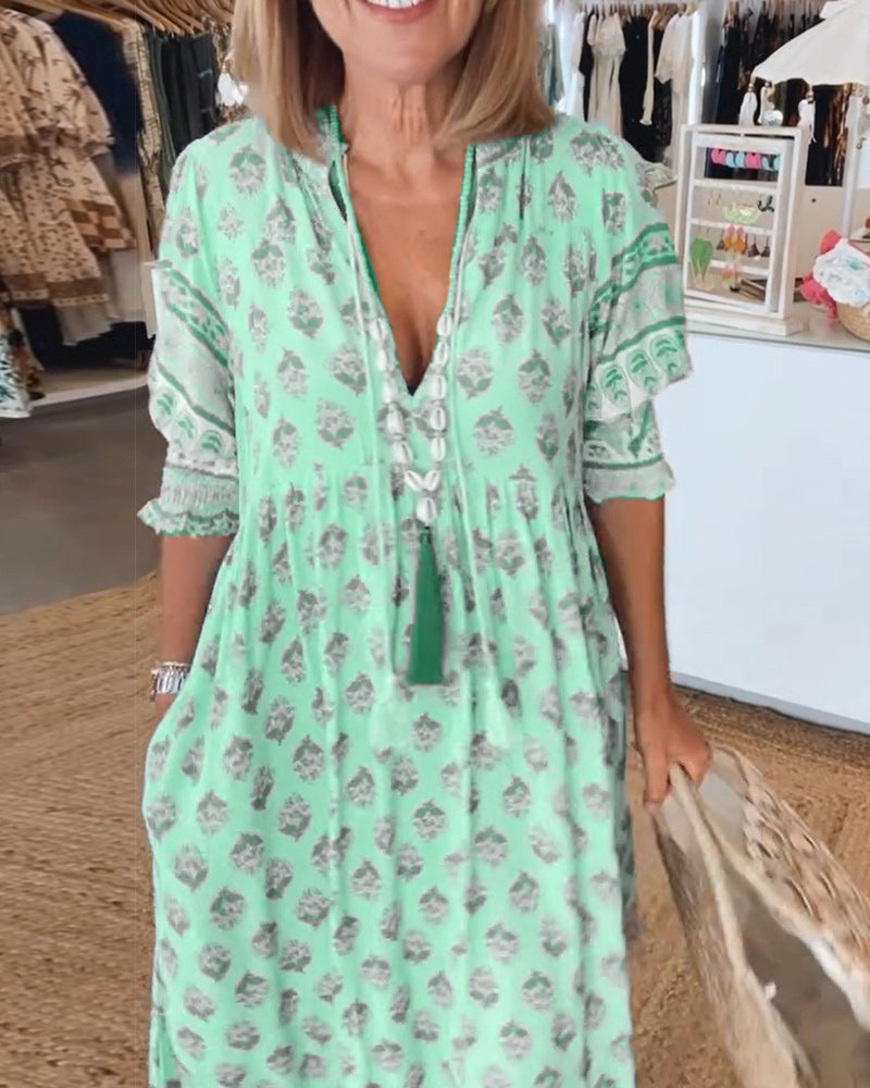 Fabiola – Robe printanière éclatante