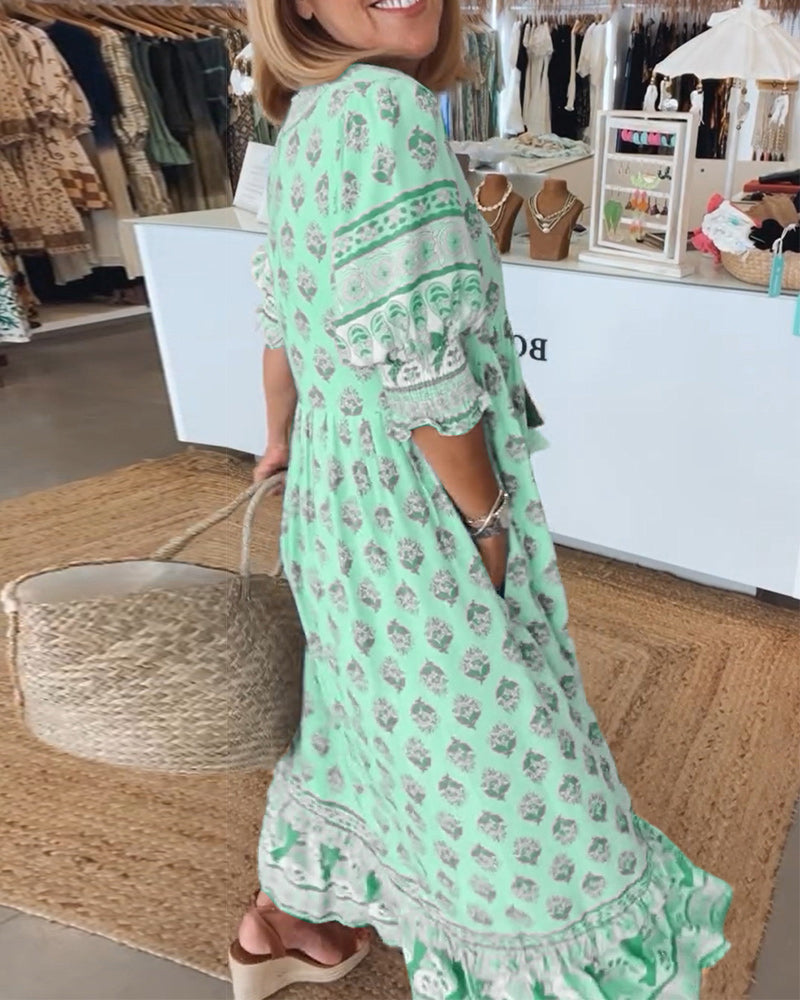 Fabiola – Robe printanière éclatante