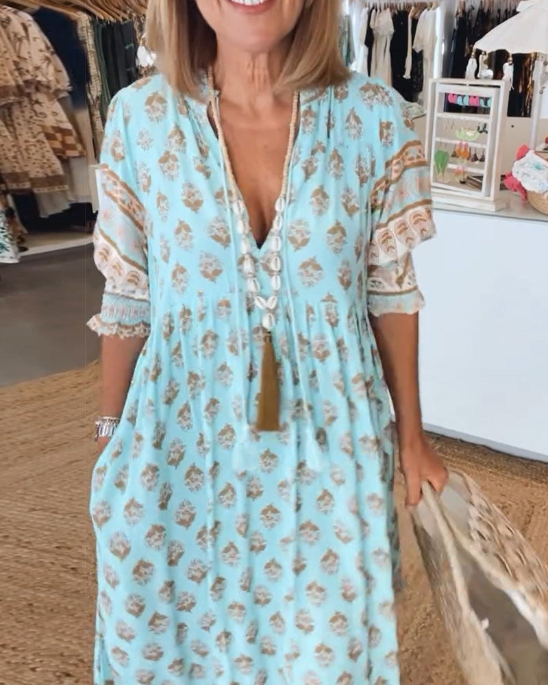 Fabiola – Robe printanière éclatante